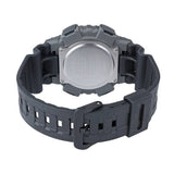 Casio Telememo digital watch black resin strap 47mm (British brand)