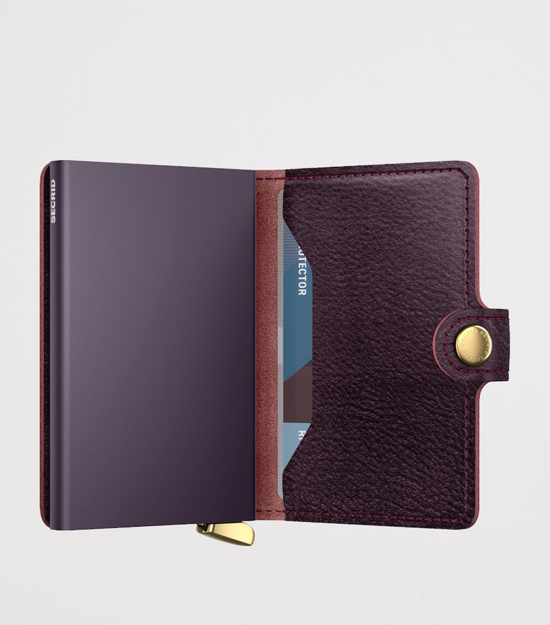 Secrid Basco Leather Miniwallet - British product