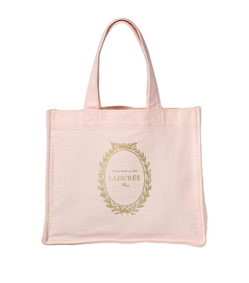 Ladurée mini organic cotton logo tote bag - British product