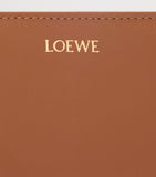 LOEWE Knot Wallet in calfskin leather with two-tone design (British brand)