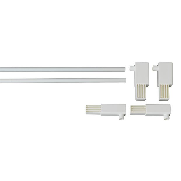 White extra tall pet gate extension pack (British brand)