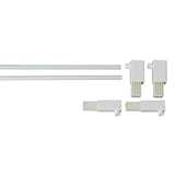 White extra tall pet gate extension pack (British brand)