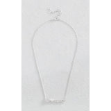 Revere sterling silver mommy necklace with cubic zirconia heart, UK version