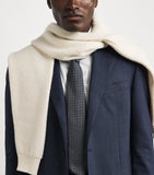 Giorgio Armani featherlight silk geometric tie - British product