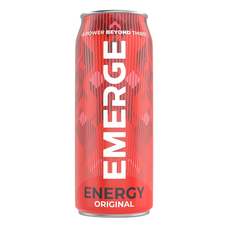 Emerge Mixed Fruit Flavour Energy Drink 24 x 250ml - British product