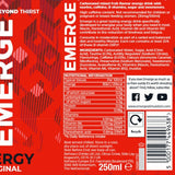 Emerge Mixed Fruit Flavour Energy Drink 24 x 250ml - British product