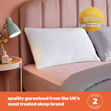 Silentnight Sink-In memory foam medium pillow 2-pack (British brand)