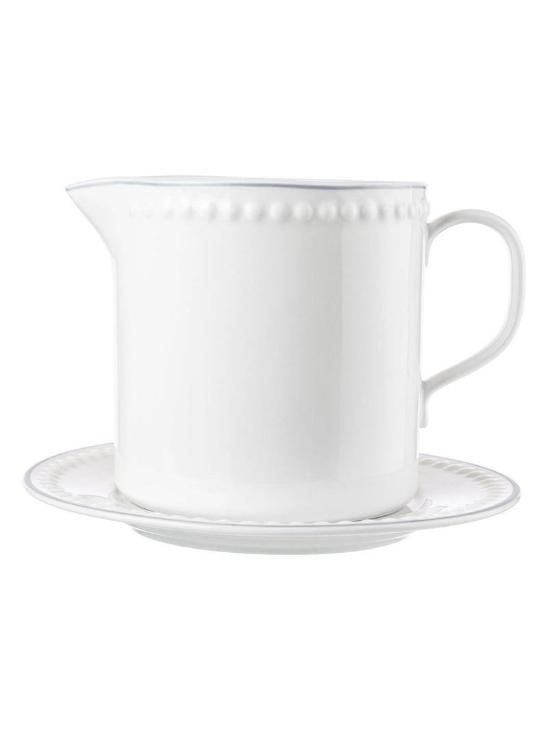 Mary Berry White Signature gravy boat and saucer, imported from the UK