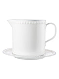 Mary Berry White Signature gravy boat and saucer, imported from the UK