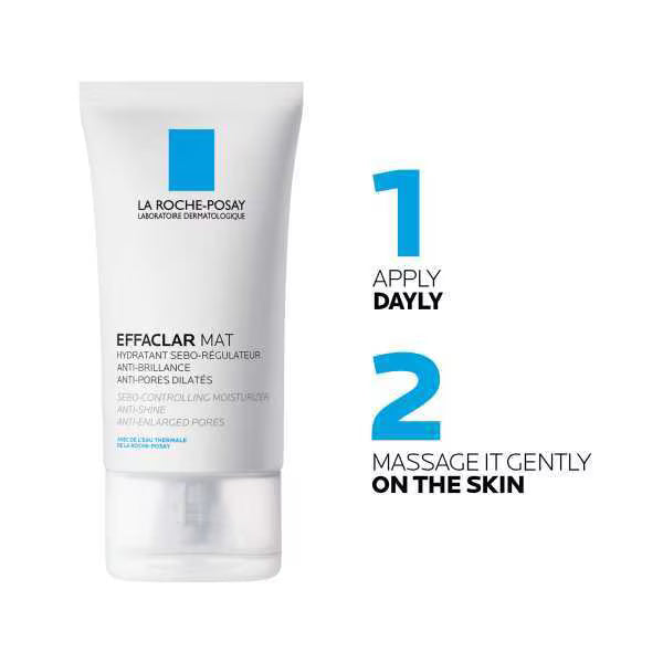La Roche-Posay Effaclar Mat moisturiser for oily skin 40ml, UK version