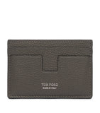 TOM FORD grained leather T-Line card holder (British brand)