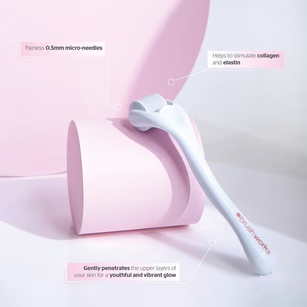 Brushworks Micro Needle Derma Roller 0.5mm - British product