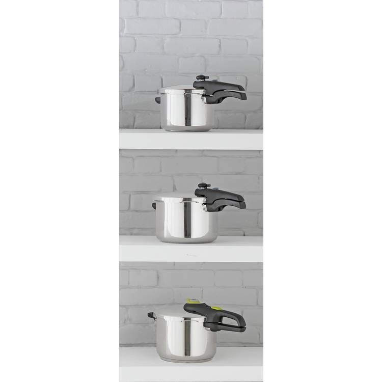 Prestige Smart Plus stainless steel pressure cooker 4 litre, UK version