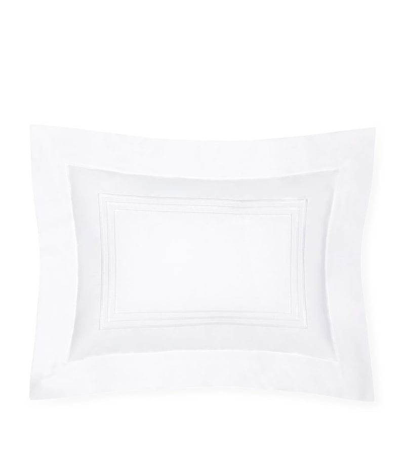 Egyptian Cotton Triple-Embroidered Boudoir Pillowcase 30cm x 40cm