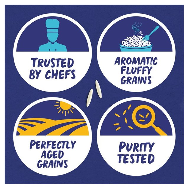 Tilda Boil in the Bag Pure Basmati Rice 4 x 62.5g GOODS M&S