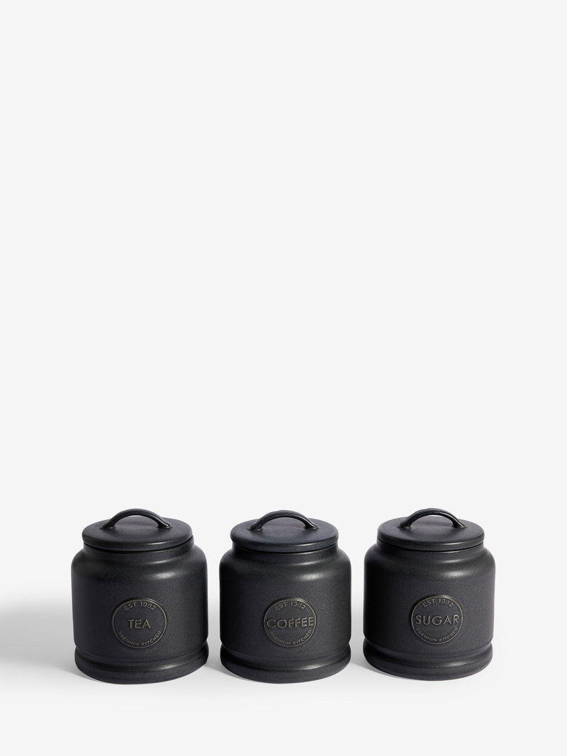 Black Country Badge Set of 3 Storage Jars