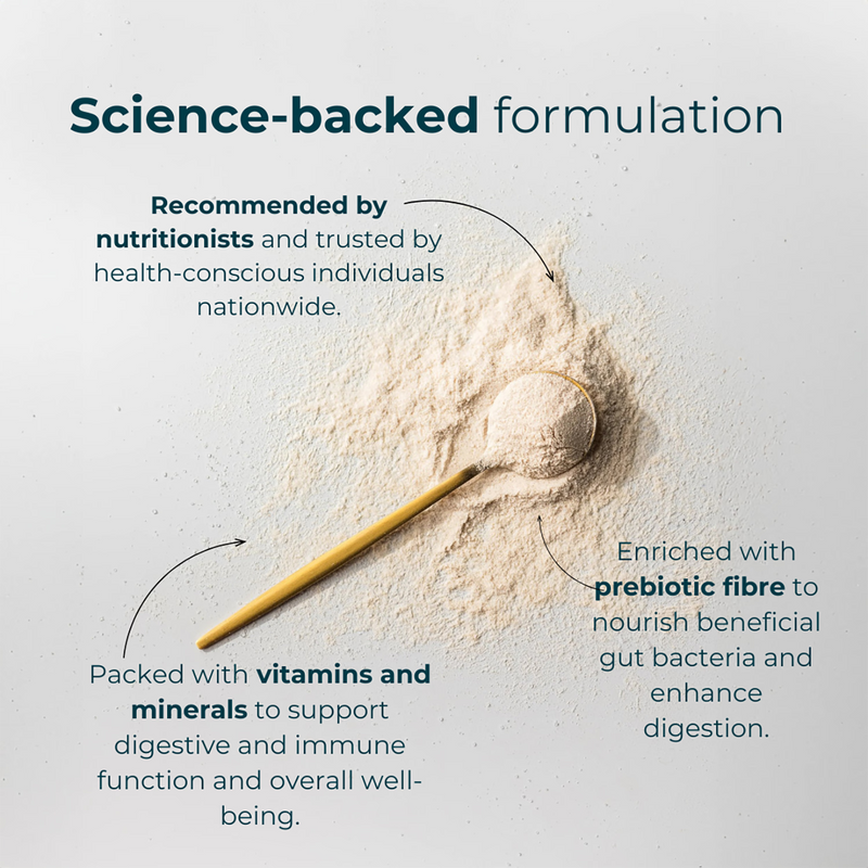 Biomel Complete Gut vanilla powder 450g - British product