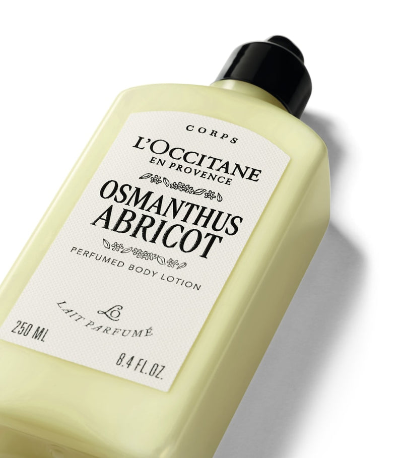 L'Occitane Osmanthus Abricot body lotion 250ml, imported from the UK