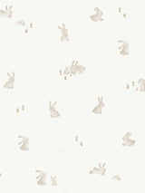 Next Little Dutch Baby Bunny Brown/White Wallpaper 10m x 52cm- Buy online at McGrocer