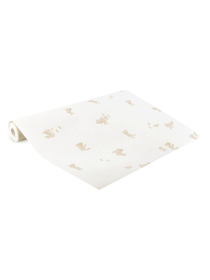 Little Dutch Baby Bunny brownwhite wallpaper 10m - British product