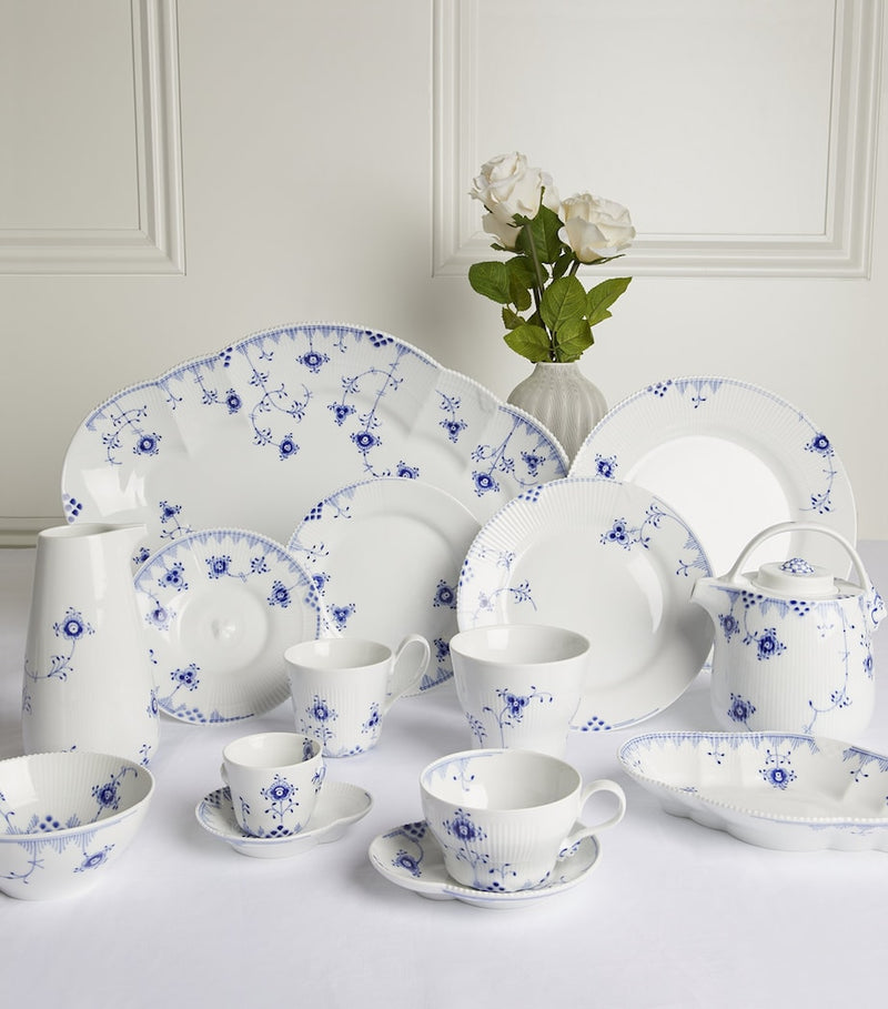 Royal Copenhagen Blue Elements porcelain jug in blue white, UK version