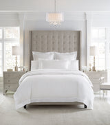 Harrods Sferra Giza 45 Super King Flat Sheet 300cm x 270cm- Buy online at McGrocer