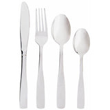 Argos Home stainless steel square cutlery set 16 piece, imported from the UK