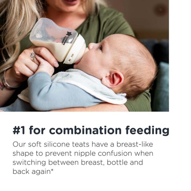 Tommee Tippee Closer To Nature Newborn Baby Bottle Starter Set Muted GOODS M&S