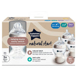 Tommee Tippee Closer To Nature Bottles 3 x 260 per pack GOODS M&S