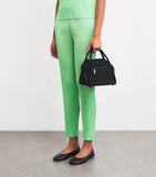 Pleats Please Issey Miyake mini bias pleats duffle bag, imported from the UK