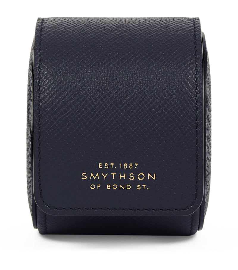 Smythson Leather Panama Single Watch Roll (British brand)