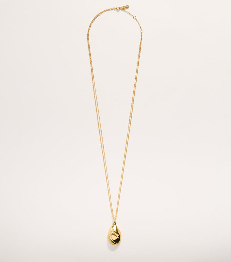 Chloé mirror pendant necklace conch shell motif, UK version
