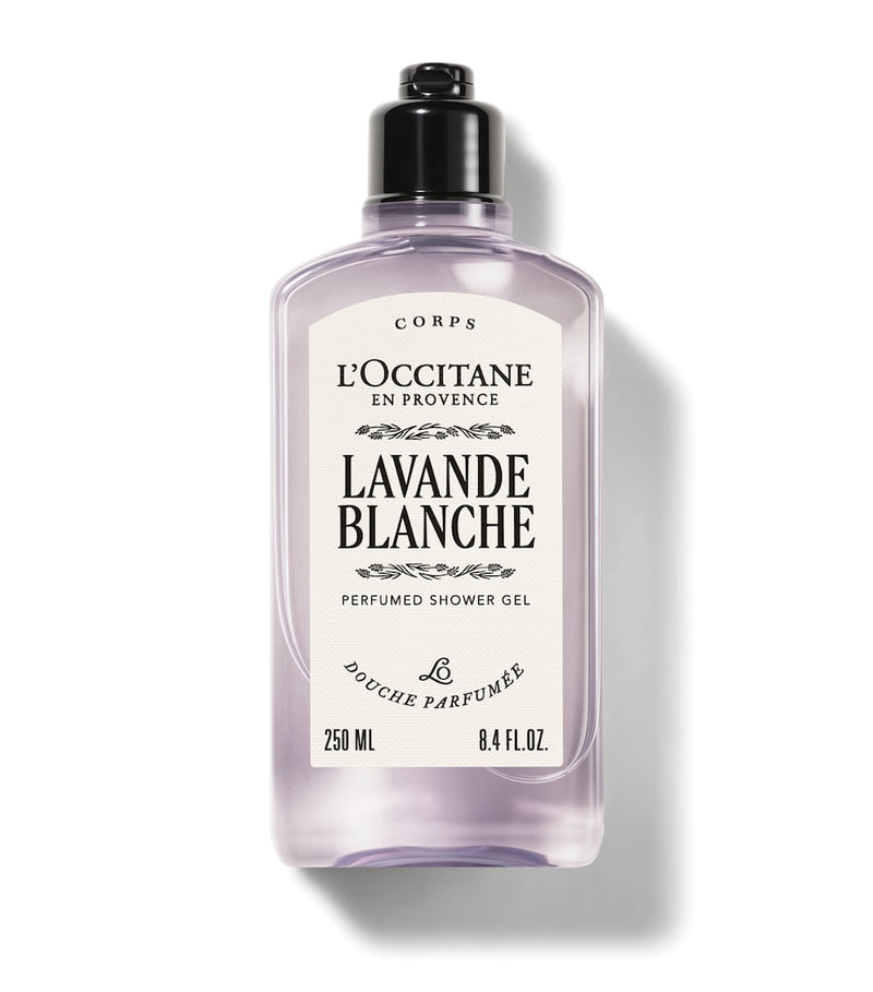 L'Occitane Lavande Blanche shower gel 250ml, UK version