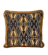 Harrods Soho Home Jacquard Aspen Square Cushion 50cm x 50cm- Buy online at McGrocer
