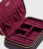 WOLF Bella jewellery zip case (British brand)