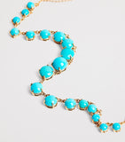 Jacquie Aiche Shaker necklace turquoise yellow gold - British product