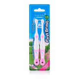 Brush Baby Toothbrush Pink Double Pack, Original UK version