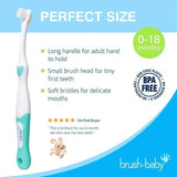 Brush Baby Toothbrush Pink Double Pack, Original UK version