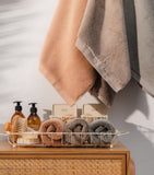 Hamam organic cotton face cloth 30x40cm - British product
