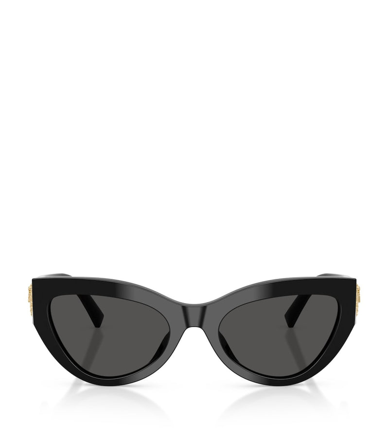 Dolce&Gabbana cat-eye sunglasses with gold hearts, UK version