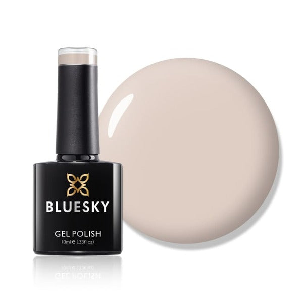 Bluesky Singing Bird gel polish shimmering white - British product