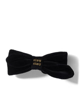 Harrods Miu Miu Velvet Bow Hair Clip- Buy online at McGrocer