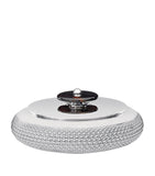 Christofle Silver Plated Perles Box decorative vanity accessory - British product
