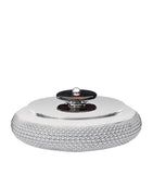 Christofle Silver Plated Perles Box decorative vanity accessory - British product