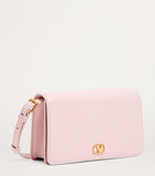 Valentino Garavani mini VLogo shoulder bag in calf leather, UK version