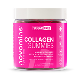 Holland & Barrett Novomins Collagen Sugar-Free Peach Flavoured 60 Gummies- Buy online at McGrocer