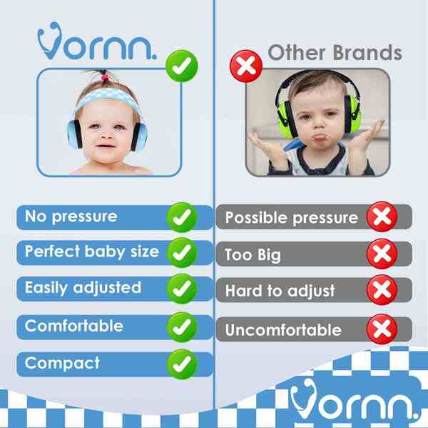 Vorpsrung baby ear defenders noise protection (British brand)