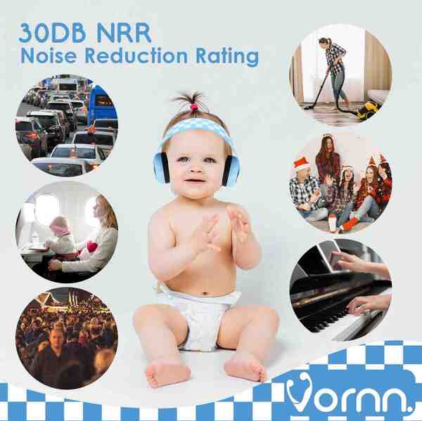 Vorpsrung baby ear defenders noise protection (British brand)