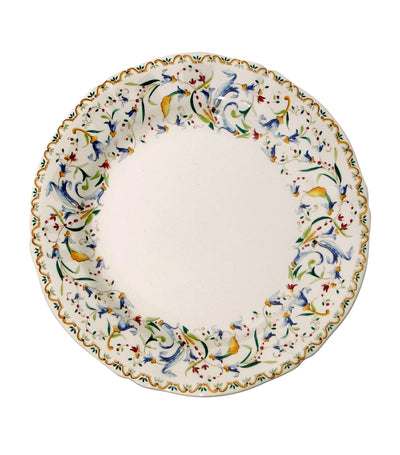 Harrods Gien Toscana Dessert Plates (23cm) - Set of 4- Buy online at McGrocer
