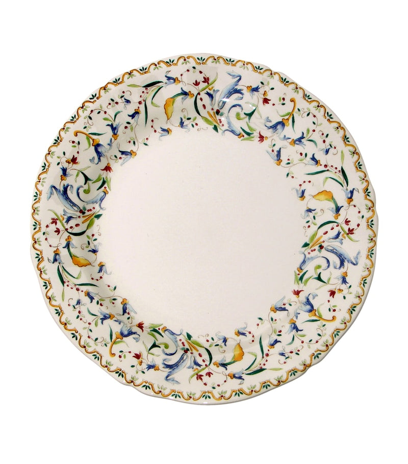 Gien Toscana dessert plates set of 4 23cm, imported from the UK